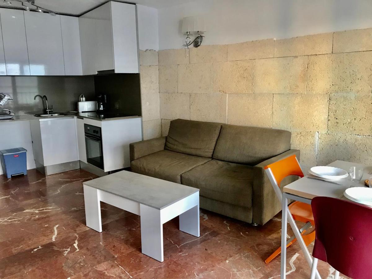 PALMERAS - Apartamento en el centro de Roses - cerca de la playa - terraza - wifi Exterior foto